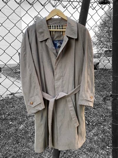 fake vintage burberry coat|pre owned burberry trench coat.